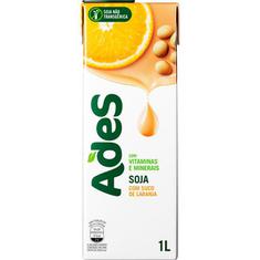 Bebida de Soja Sabor Laranja Ades 1L