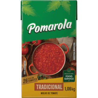 Molho de Tomate Tradicional Pomarola 1,06kg