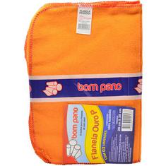Flanela Ouro com 3 unidades 28X38cm