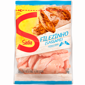 Filézinho de Peito Frango Zip Sadia 1kg