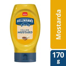 Mostarda Tradicional Hellmanns Squeeze 170g