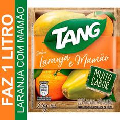 Refresco em Pó Sabor Laranja e Mamão Tang 25g