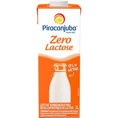 Leite Zero Lactose Semidesnatado Piracanjuba 1L