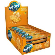 Barra de Cereal Sabor Banana Aveia e Mel Nutry 24x22g