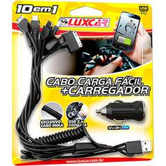 Cabo 10 em 1 com Carregador 12v Veícular