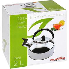 Chaleira Inox com Apito 2L