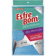 Pano Multiuso Betanin SEK Azul 33x55cm 5 unidades
