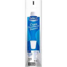 Copo Descartável Select Branco 180ml 100un