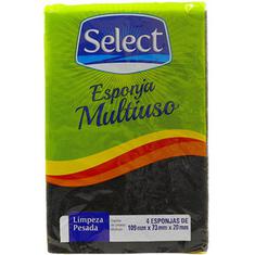 Esponja Multiuso Select 4un