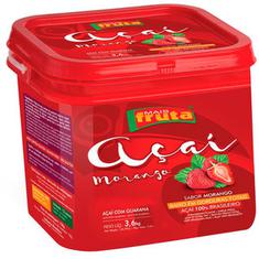 Creme de Açaí e Morango Mais Fruta 3,6Kg