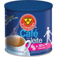 Café com Leite em Pó 3 Corações 330g