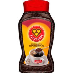 Café Solúvel 3 Corações 200g