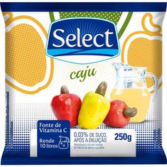 Refresco em Pó Sabor Caju Select 250g