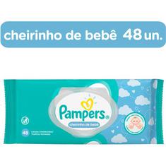 Lenço Umedecido Cheirinho de Bebê Pampers 48un