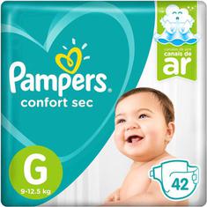 Fralda Pampers Confort Sec G 42 Unidades
