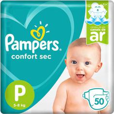 Fralda Confort Sec Pampers P 50un