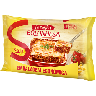 Lasanha Bolonhesa Sadia 1,6kgr