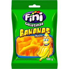 Bala Gelatina Fini Banana 100g
