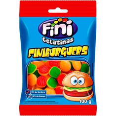 Bala Gelatina Fini Burguers 100g