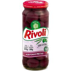 Azeitona Preta com Caroço Rivoli 200g