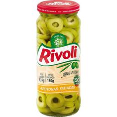 Azeitona Verde Fatiada Rivoli Vidro 180g