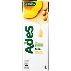 Bebida de Soja Sabor Pêssego Ades 1L