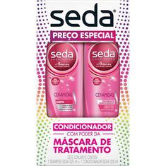 Kit Shampoo e Condicionador Seda SOS Ceramidas 325ml