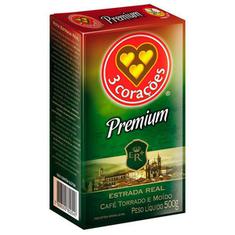 Café Vácuo Premium 3 Corações 500g