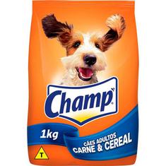Ração para Cães sabor Carne e Cereal Champ 1kg