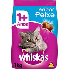 Ração para Gatos sabor Peixe Whiskas 1kg