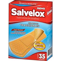 Curativo Cor Pele Salvelox 35 un.