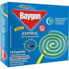 Inseticida Baygon Espiral com 10 un.