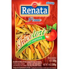 Macarrão Grano Duro Renata Penne Color 500g