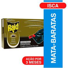 Inseticida Raid Extermina Baratas 6 un.
