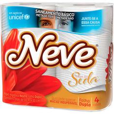 Papel Higiênico Neve 4 un. 30m