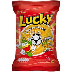 Salgadinho Milho e Queijo Lucky 70g