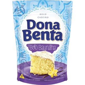 Mistura para Bolo Dona Benta Baunilha 450g