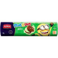 Biscoito Recheado Sabor Limão Plugados Adria 140g
