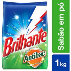 Lava Roupa em Pó Brilhante Toque de Maciez Anti-bactéria 1kg