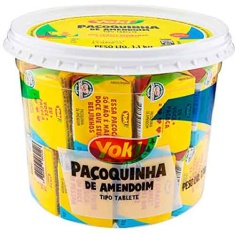 Paçoca Tablete Yoki 1,1Kg