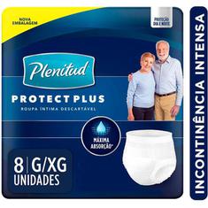 Fralda Geriátrica Plenitud Act Plus G/XG 8 un.