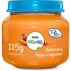 Papinha Sabor Beterraba Caldo de Feijão e Legumes Nestlé 115g