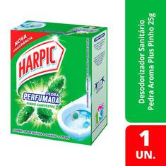 Pedra Sanitária Harpic Aroma Plus Pinho 25g