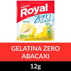 Gelatina Pó Zero Royal Abacaxi 12g