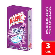 Harpic Pastilha Adesiva Lavanda 9g