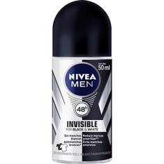 Desodorante Roll On Nivea Men Invisible Black & White 50ml