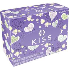 Lenço de Papel Kiss Folha Dupla 100 unidades