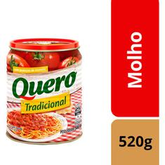 Molho Pronto Tradicional c/ Pedaços Quero 340g