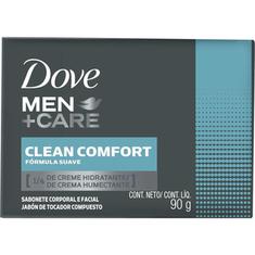 Sabonete Dove Men Care Clean c/fort 90g