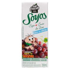 Bebida de Soja Soyos Sabor Uva Sufresh 200ml